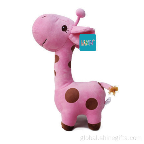 China Baby Stuff Animal Plush Giraffe Toy For Kids Supplier